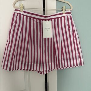 Sezane Nicolo Shorts Ecru / Pink - Size 10